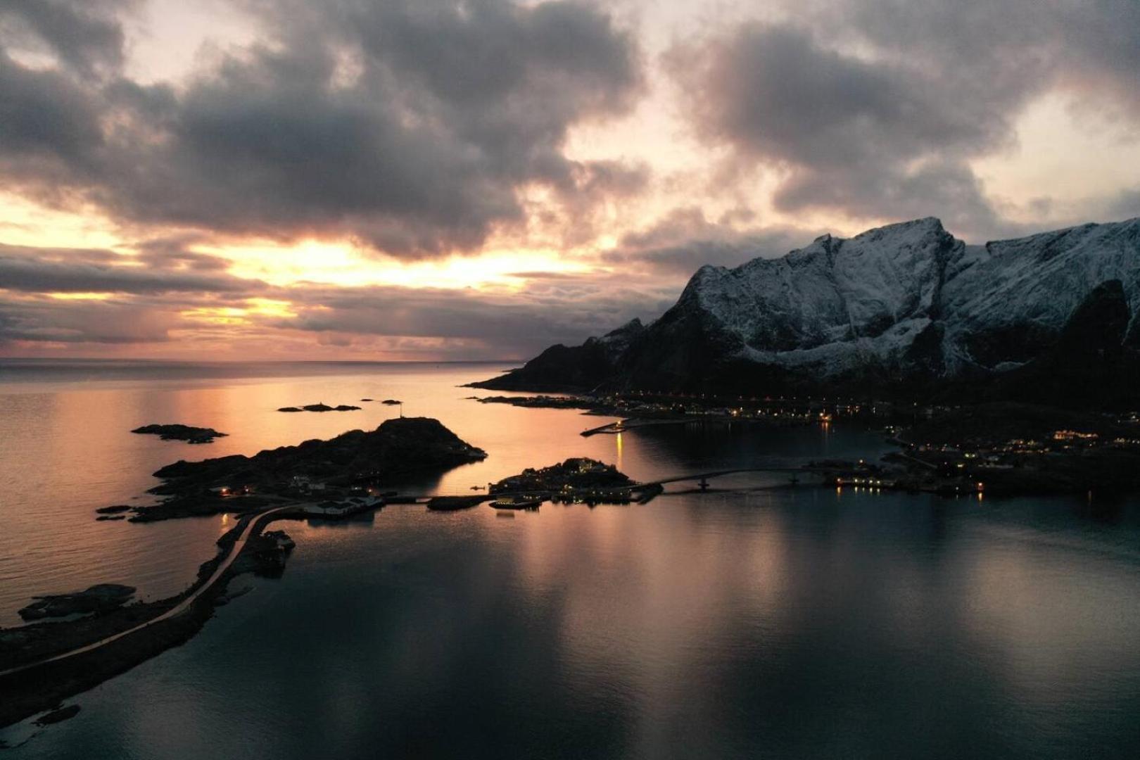 Lofoten Panoramic Luxury Home With Sauna Moskenes Kültér fotó